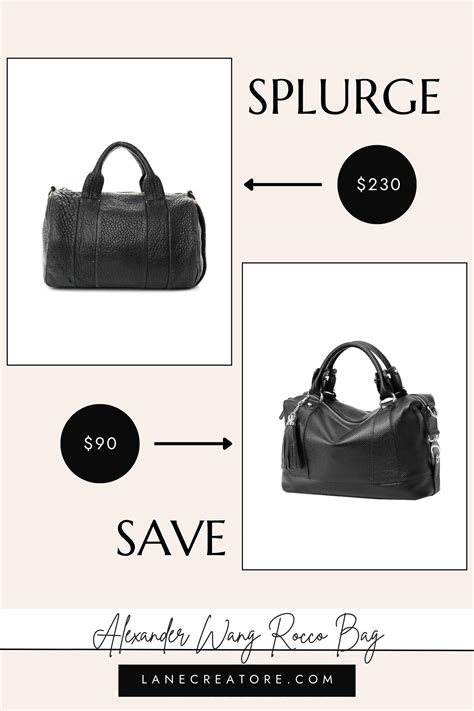 rocco bag dupe|alexander wang bag dupe.